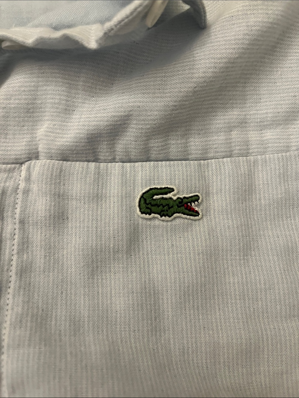 Lacoste Cotton Shirt Dress with Belt NWT - Picture 4 of 7